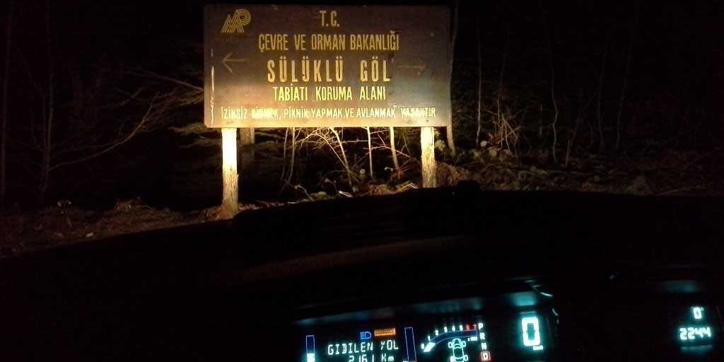 suluklu gol trekking gece 0 derece